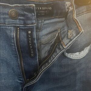 Lucky Brand High Rise Skinny Bridgette Indigo Denim Pants
